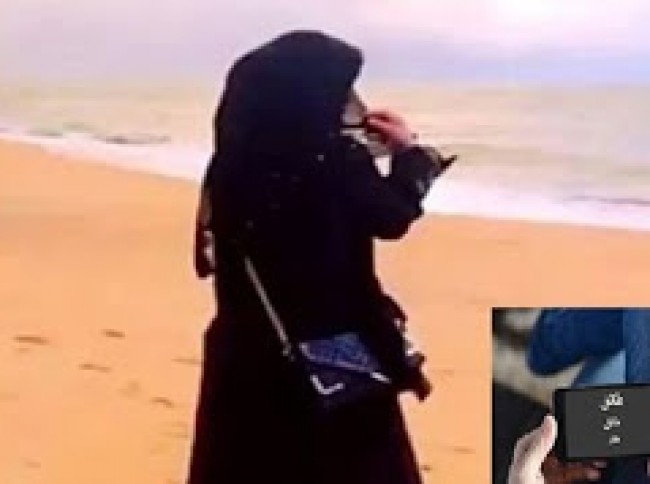 زوج سعودى طلق زوجته بسس مافعلته على الشاطئ وصدمت الجميع