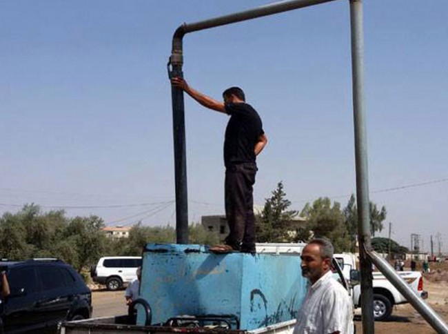 مشروع اليونسيف في درعا قد بدأ !!!