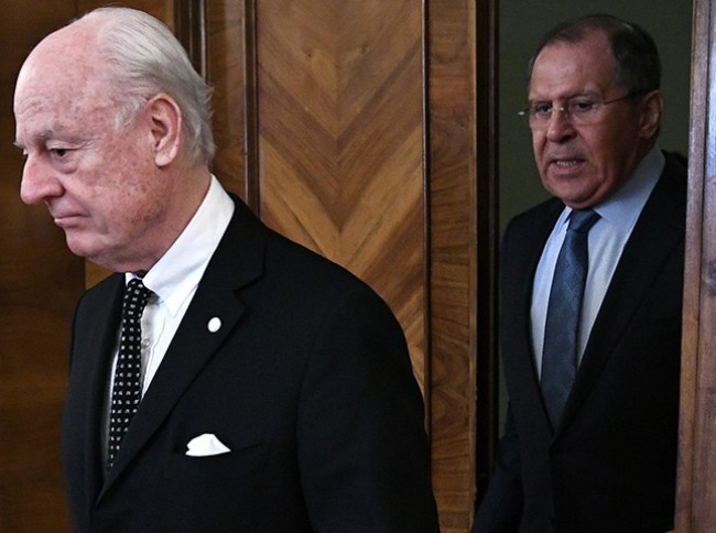 روسيا توجه اتهام خطير لدي مستورا 